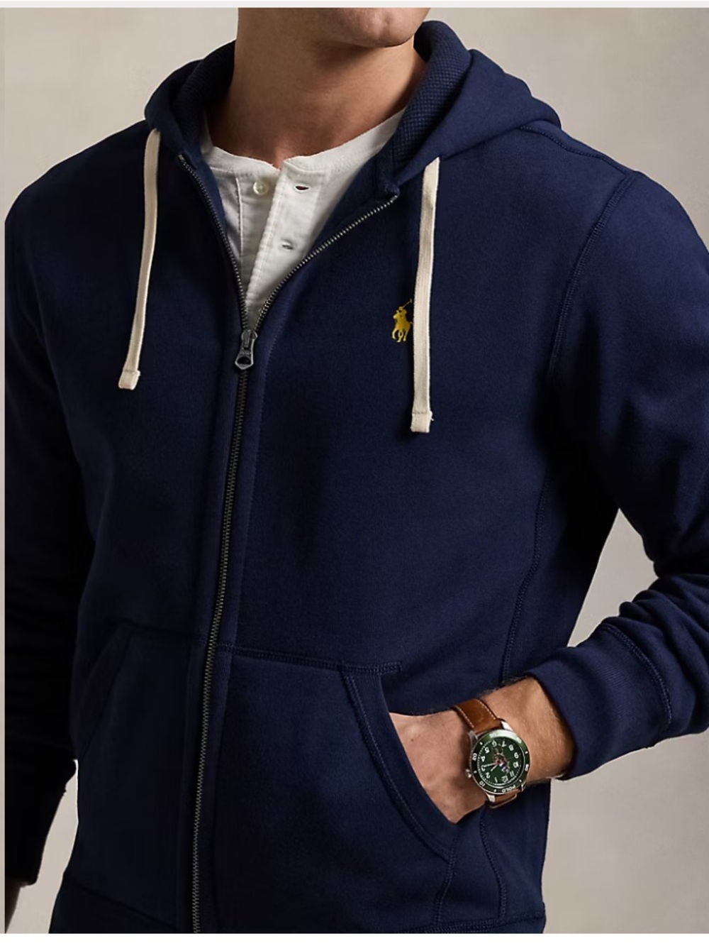 Polo Ralph Lauren full zip hoodie